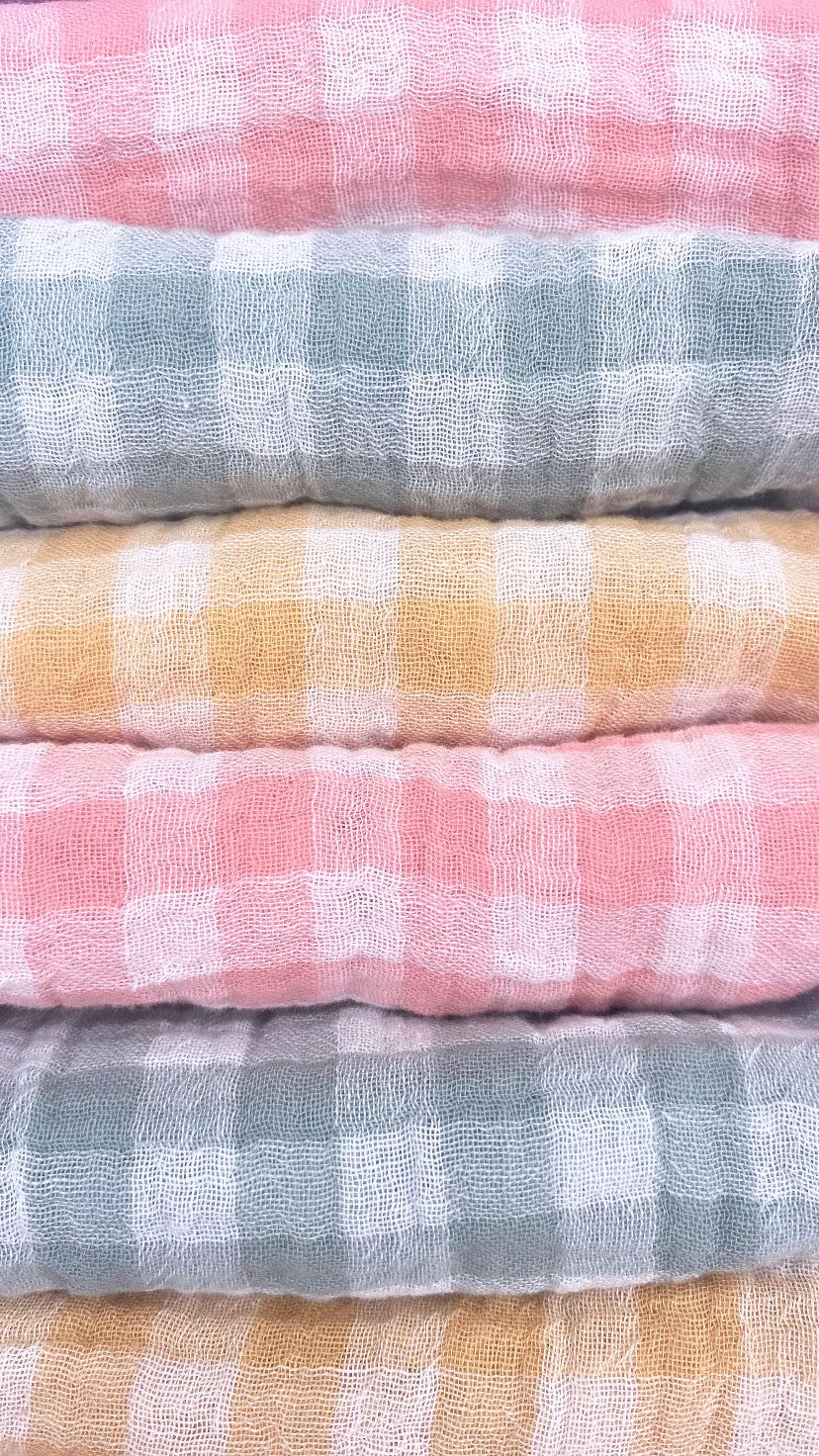 Set of 6 custom fabric napkins