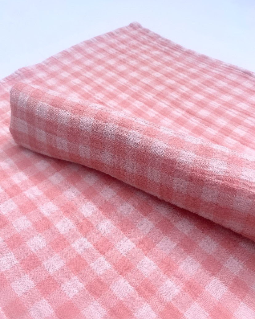 Barbapapa Pink Gingham Placemats X2