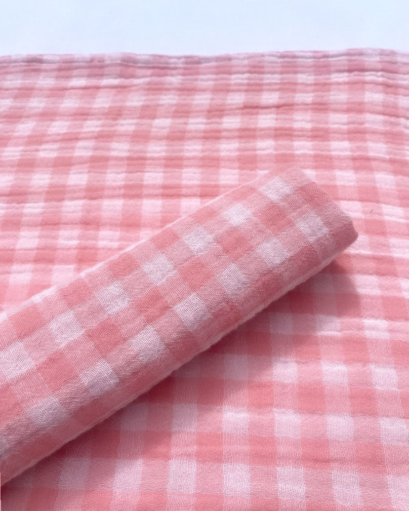 Barbapapa Pink Gingham Placemats X2