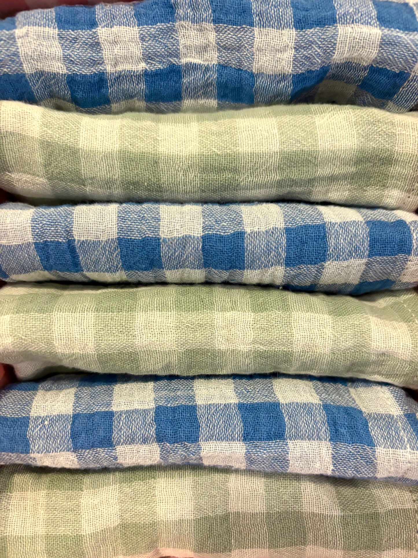 Set of 6 custom fabric napkins