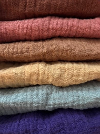 Set of 6 custom fabric napkins