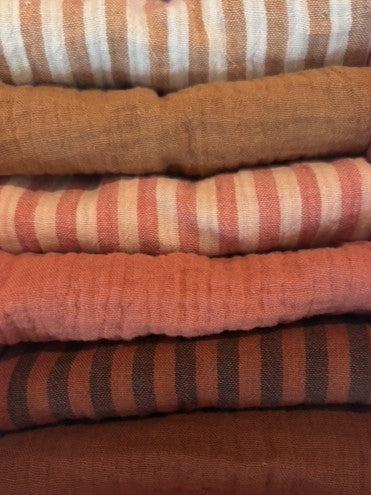 Set of 6 custom fabric napkins