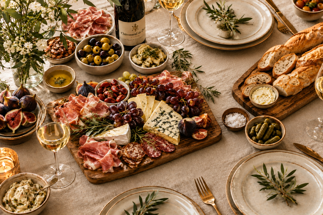 Serviette de table pour apéritif dinatoire, quel format
