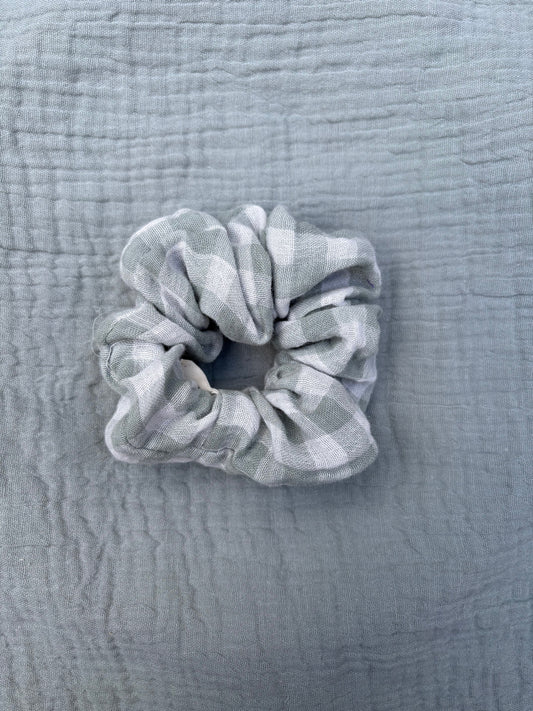 Chouchou de Table - Vichy vert de gris